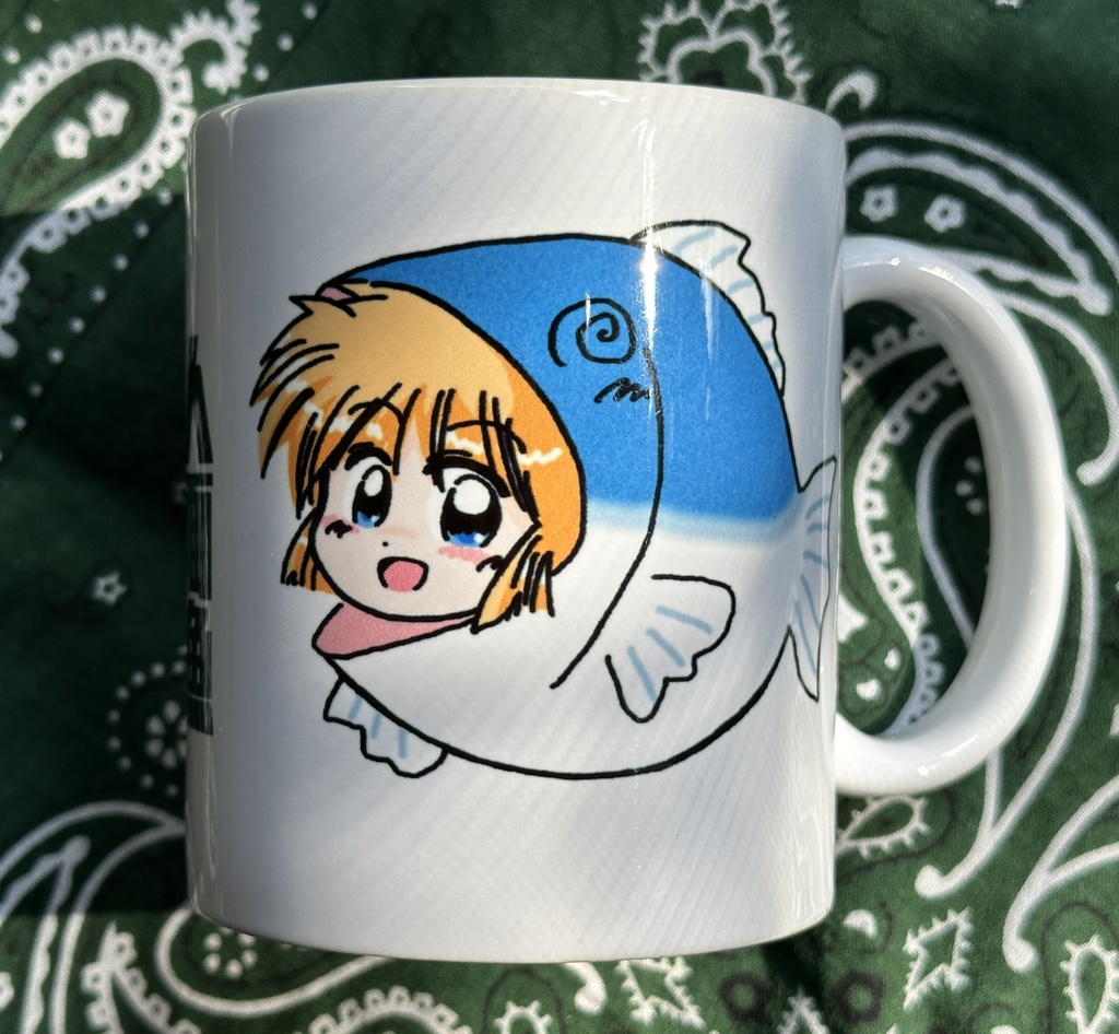 人面魚ちゃんマグカップ