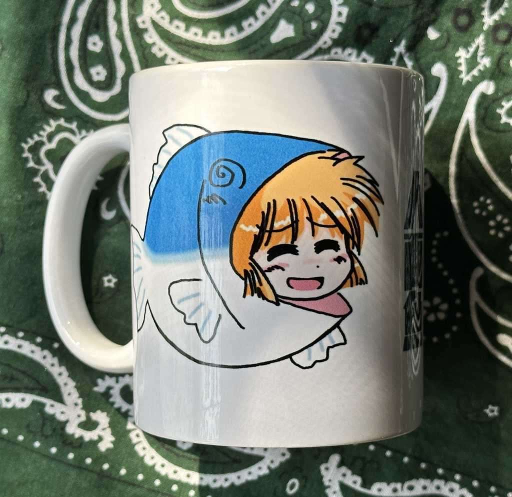 人面魚ちゃんマグカップ
