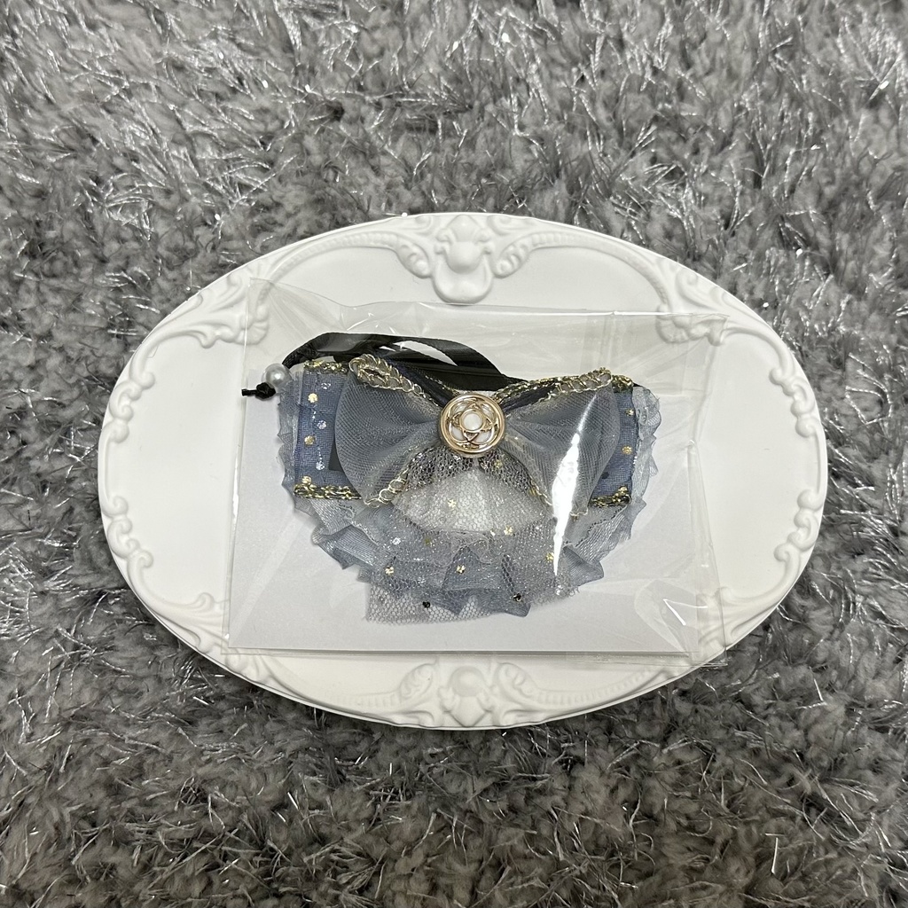 ぬいぐるみ用スタイ ネイビー