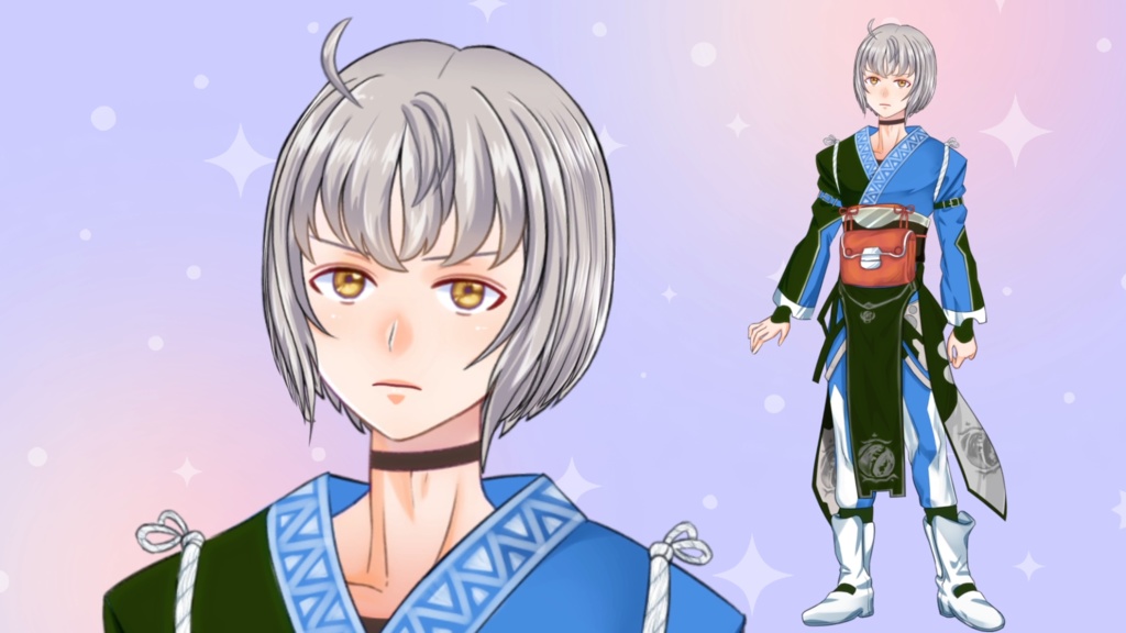 LIVE2D二次創作モデル・森近霖之助