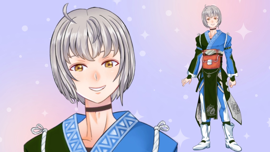 LIVE2D二次創作モデル・森近霖之助