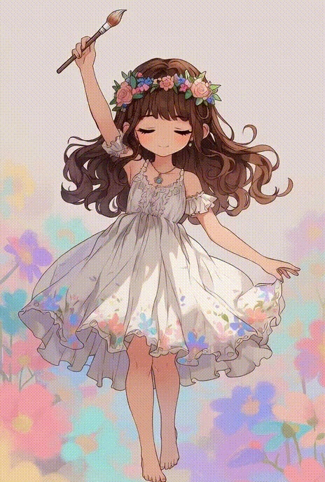 (画像クリックで動くよ!)お絵かき×スピリチュアルをテーマにしたAI絵&AI動画集