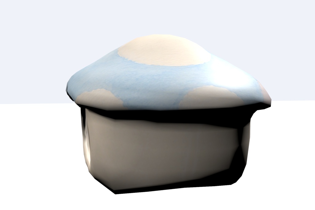 Mushroom Shaped Inner House. unitypackage きのこ型インナーハウス