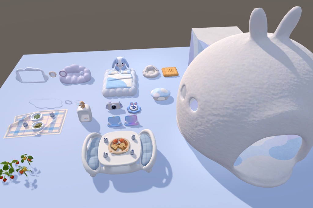 16 Bundle - Rabbit Sanctuary World Asset.unitypackage うさぎの楽園 ワールドアセットバンドル