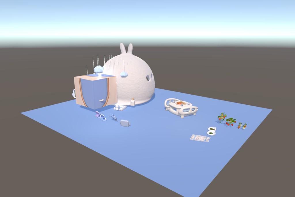 16 Bundle - Rabbit Sanctuary World Asset.unitypackage うさぎの楽園 ワールドアセットバンドル
