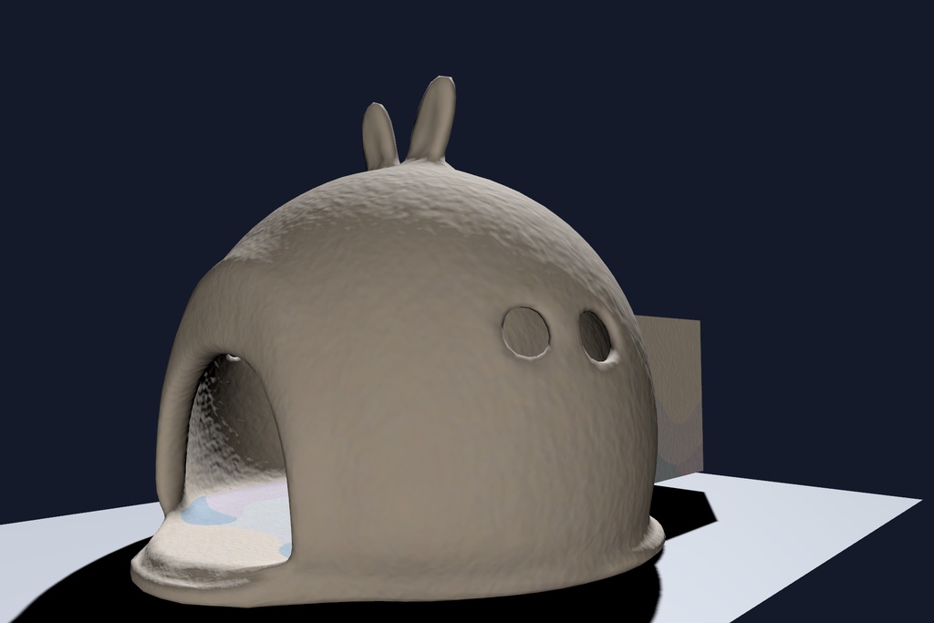 Rabbit Room Set.unitypackage(Door Open) うさぎルームセット(ドア開放)