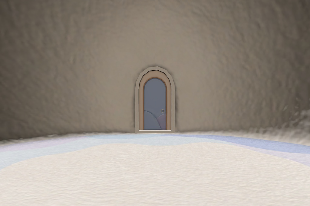 Rabbit Room Set.unitypackage(Door Open) うさぎルームセット(ドア開放)