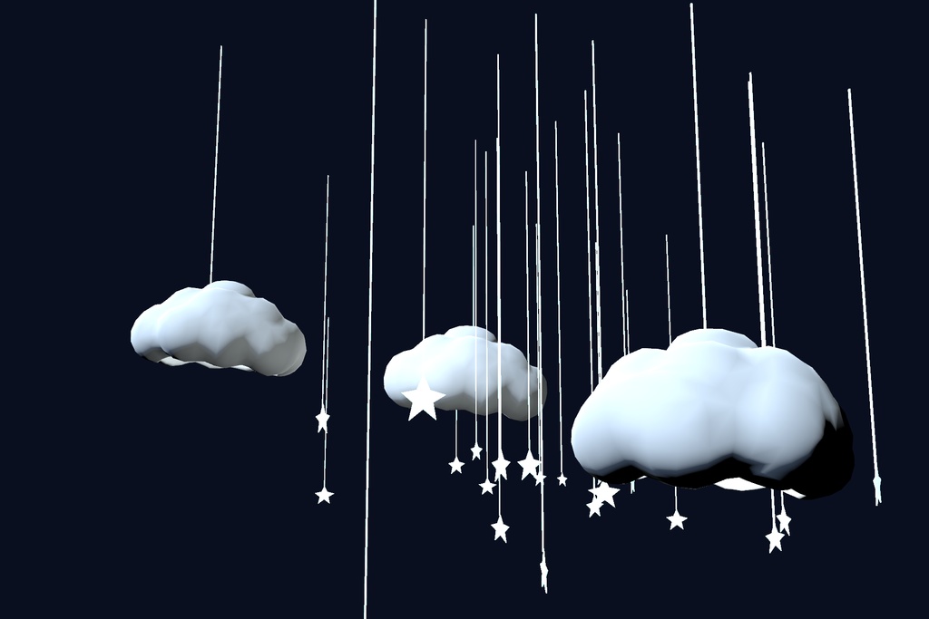Starlit Cloud Light Set.unitypackage 星あかり雲ライトセット