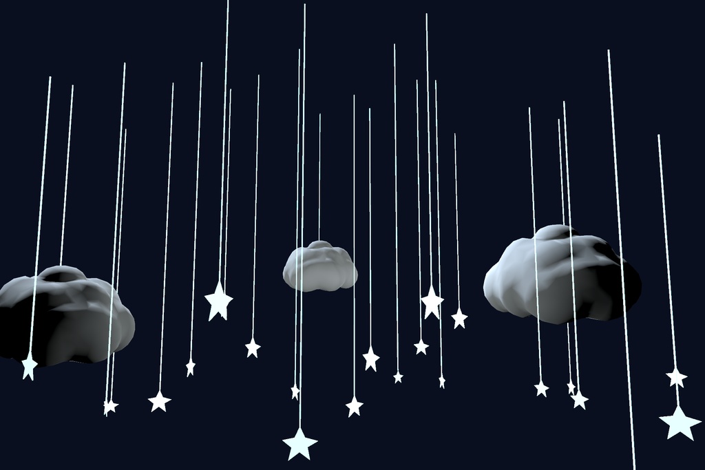 Starlit Cloud Light Set.unitypackage 星あかり雲ライトセット