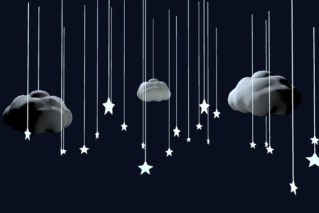 Starlit Cloud Light Set.unitypackage 星あかり雲ライトセット