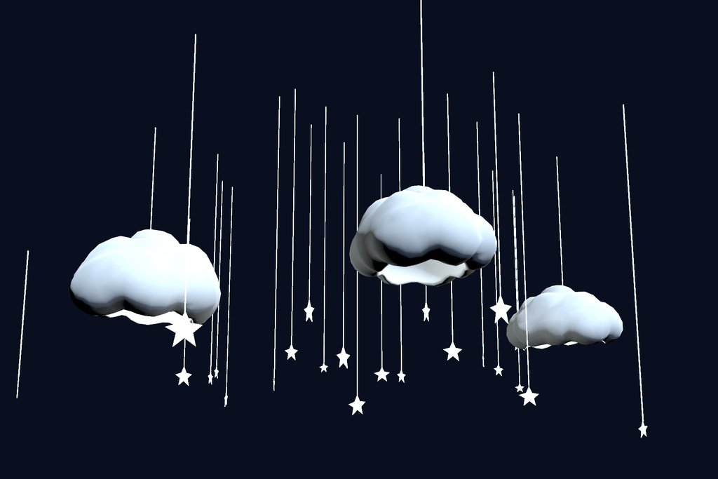Starlit Cloud Light Set.unitypackage 星あかり雲ライトセット