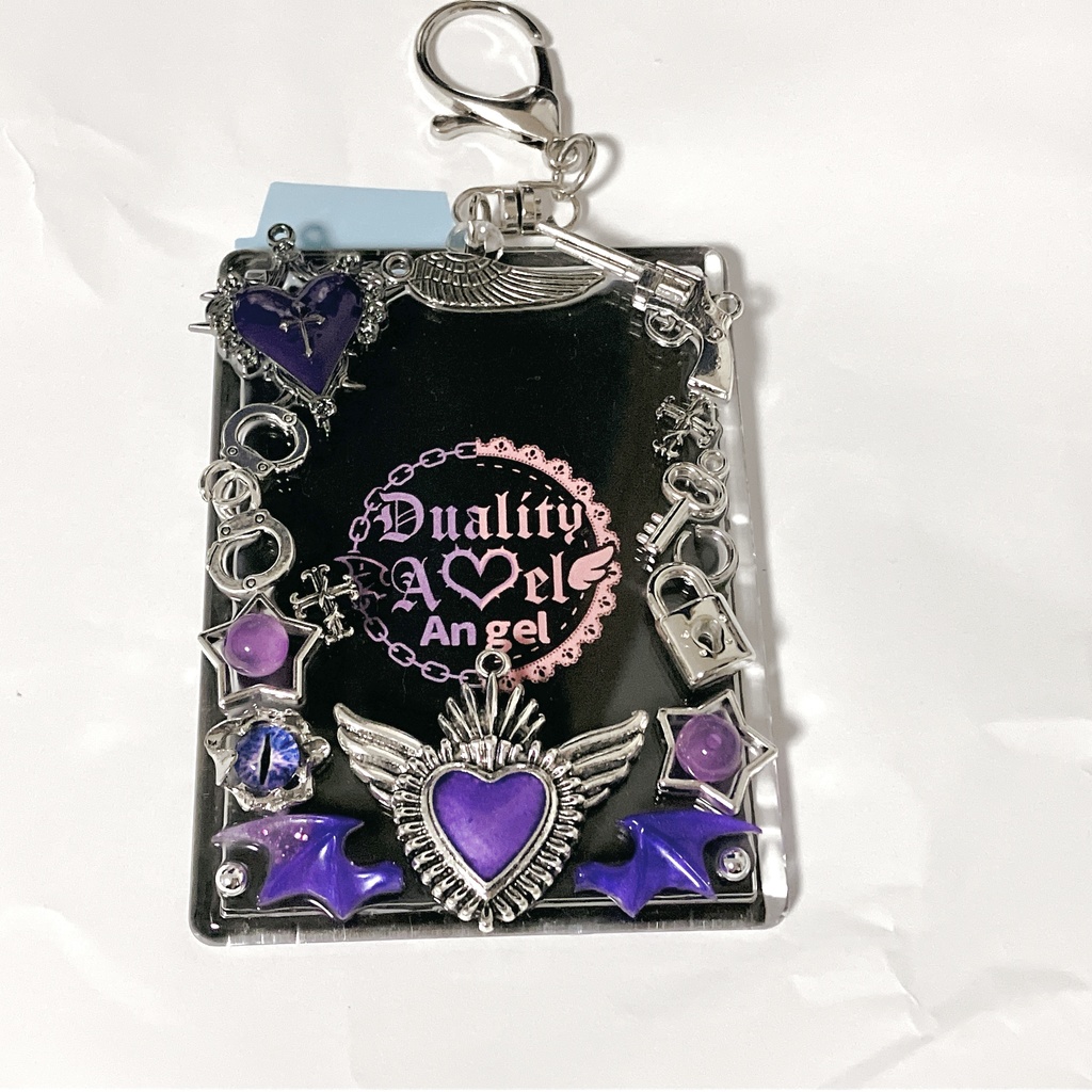 トレカケースデコ カードケースキーホルダー