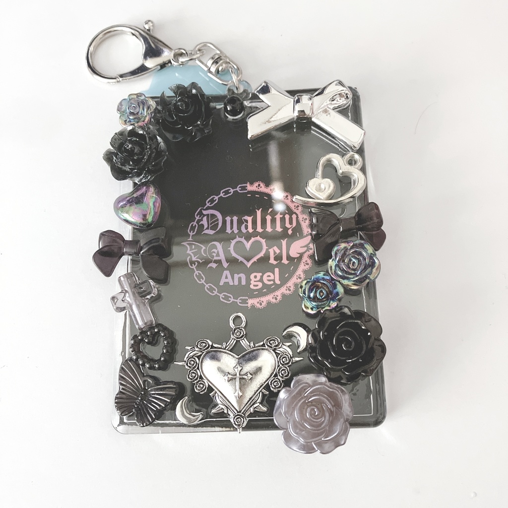 トレカケースデコ カードケースキーホルダー