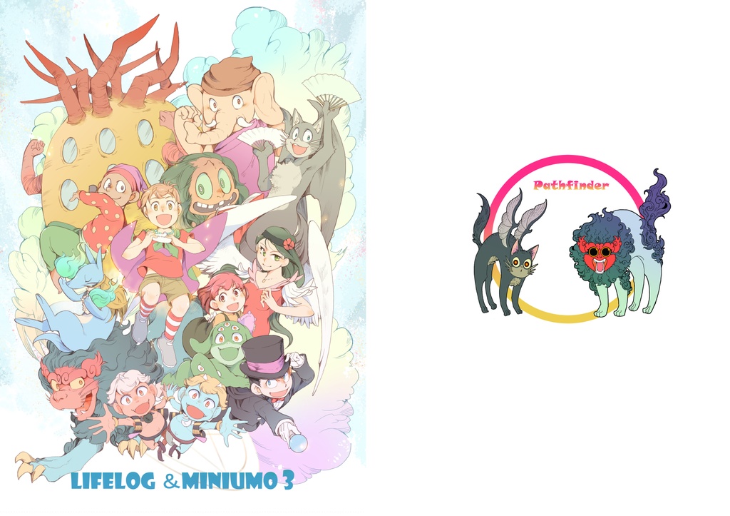 Lifelog & Miniumo 3 ※どこかでは見られるイラスト集※