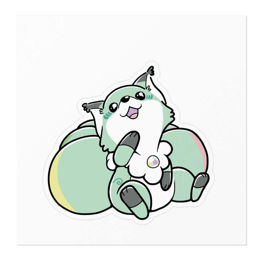 ひらめきチルティ ステッカー