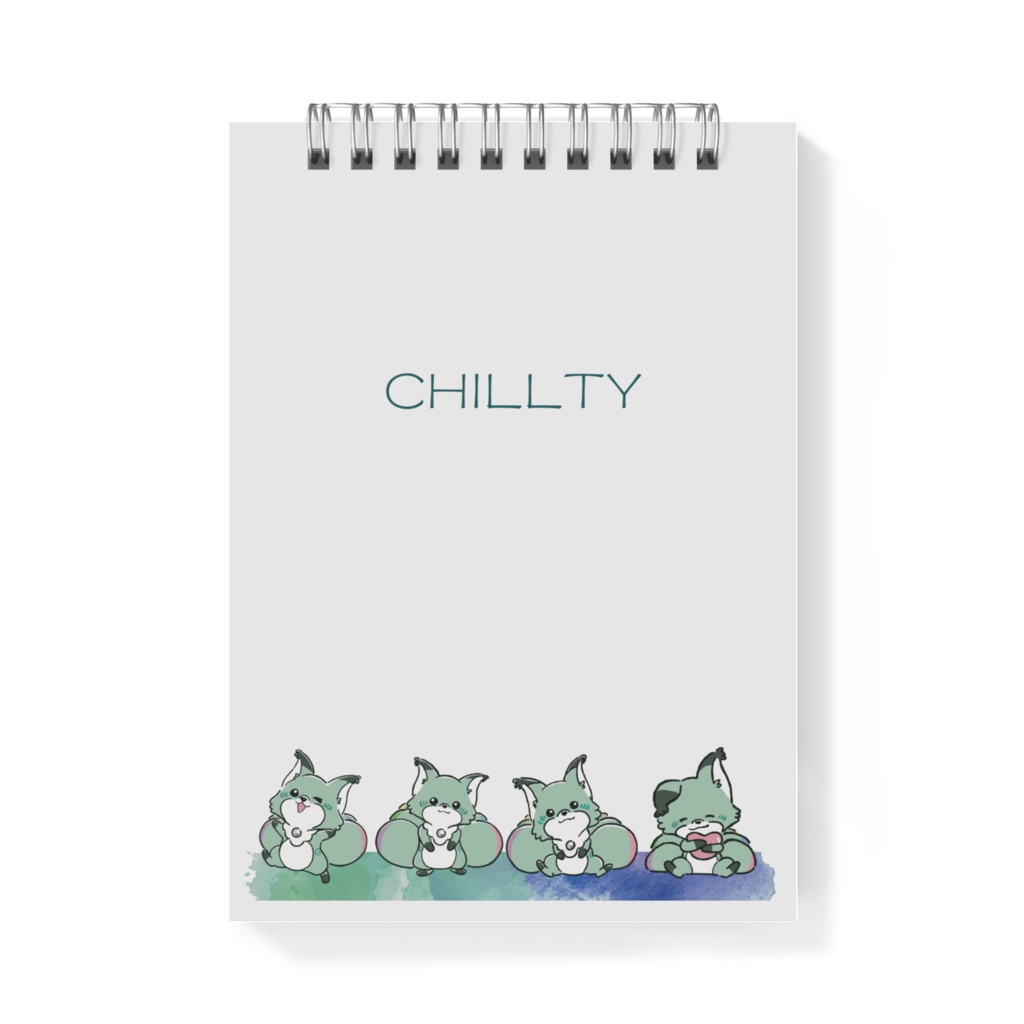 チルティメモ帳A6 絵柄2種