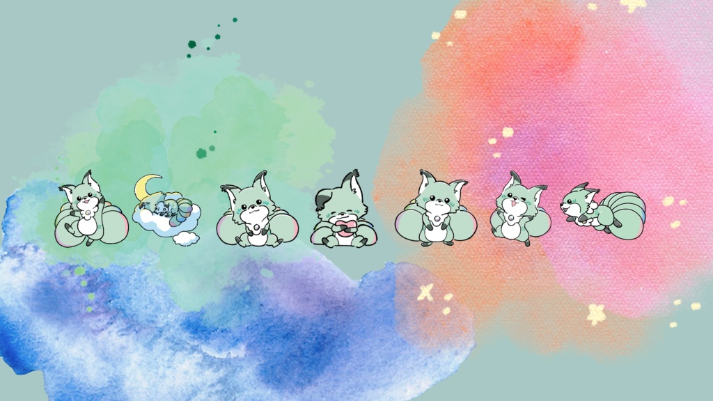 チルティ水彩 マスキングテープ