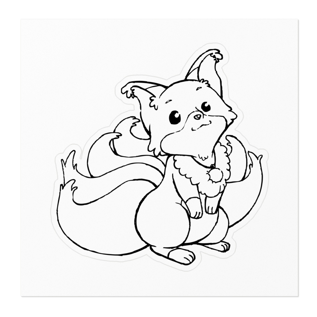 シンプルチルティ ステッカー