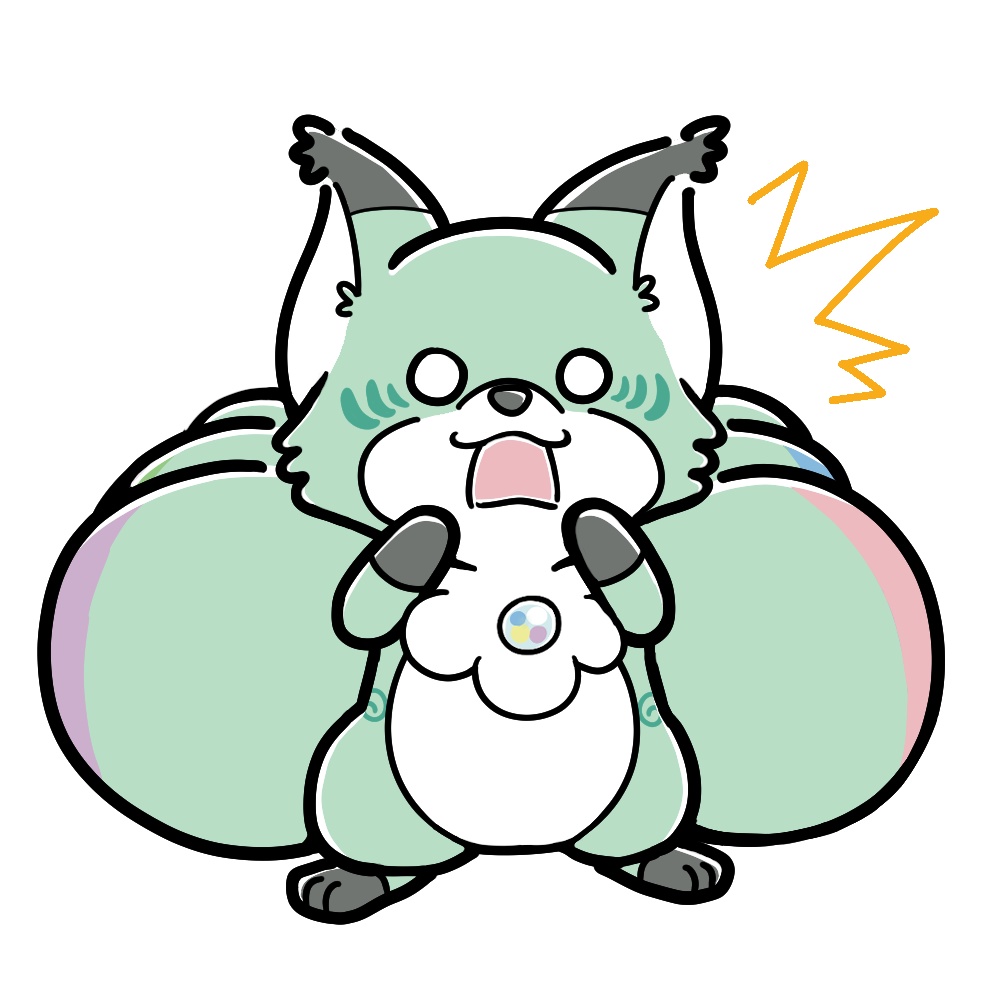 おどろきチルティ アクリルキーホルダー