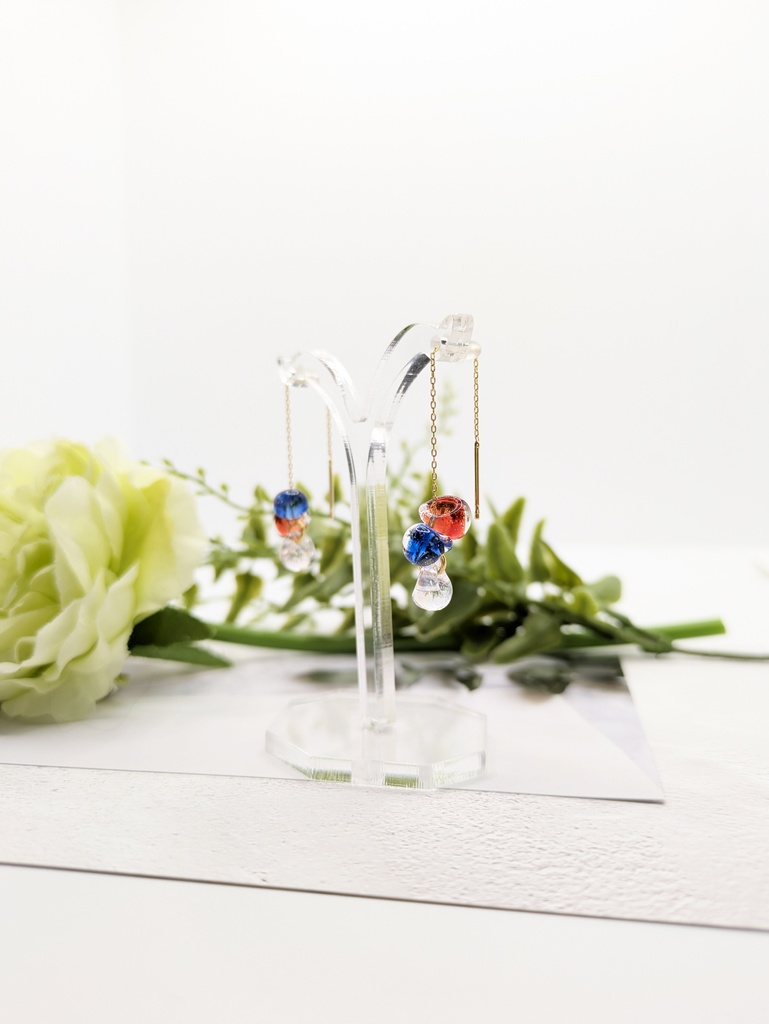 ~宇煉概念~ガラスビーズ(アメリカン/gold)