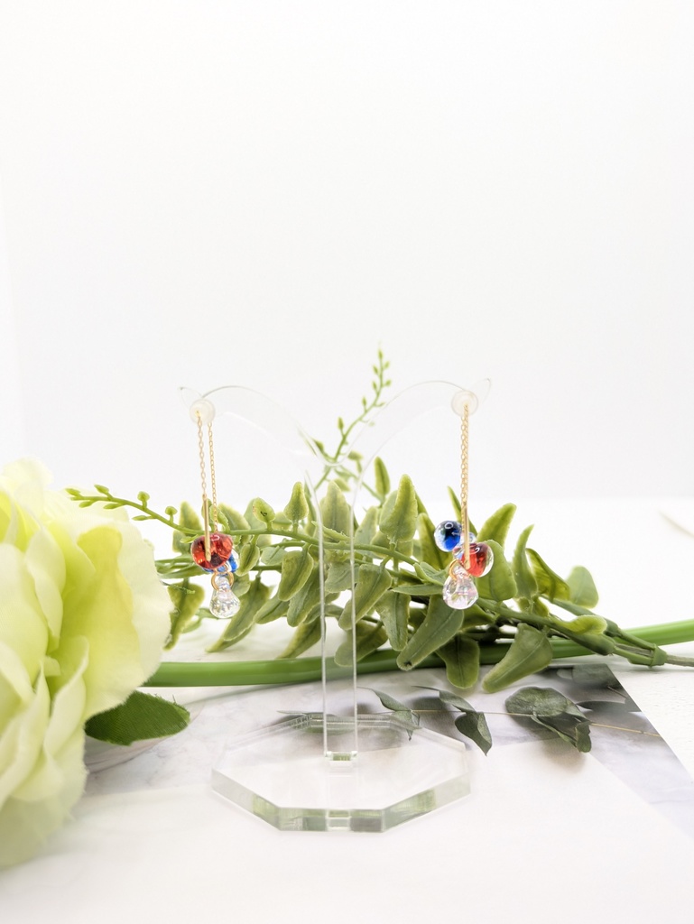 ~宇煉概念~ガラスビーズ(アメリカン/gold)