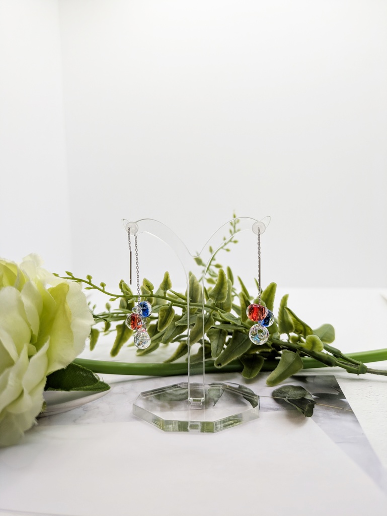 ~宇煉概念~ガラスビーズ(アメリカン/silver)