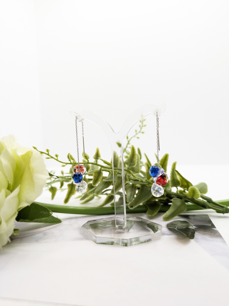 ～宇煉概念～ガラスビーズ(アメリカン/silver)