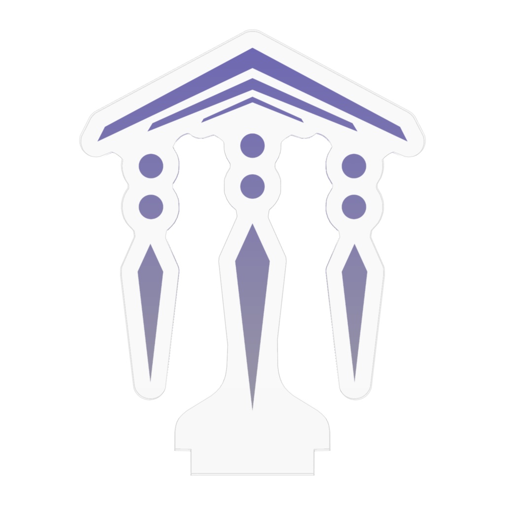 ふわふわ雨務七刀アクスタ