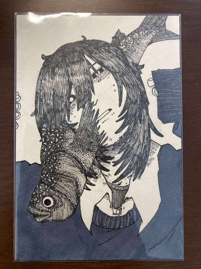 原画「fish」