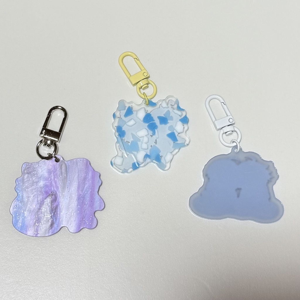 【非公式】アクリルキーホルダー3種