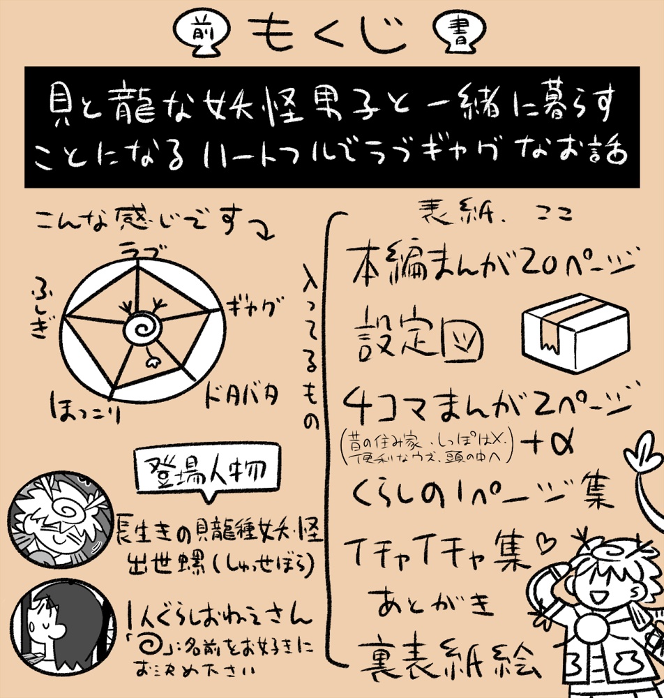 魚屋で買ったホラ貝が妖怪だった件について