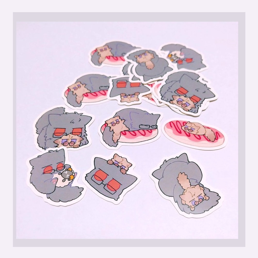 レノファウキャットフレークシール