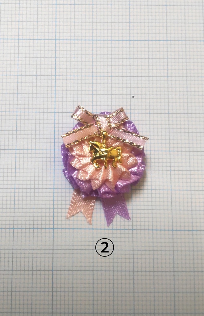 ぬいぐるみ用ロゼット(カルーセル)