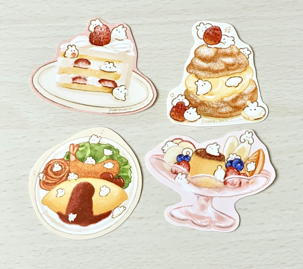 ステッカー2枚セット　各種