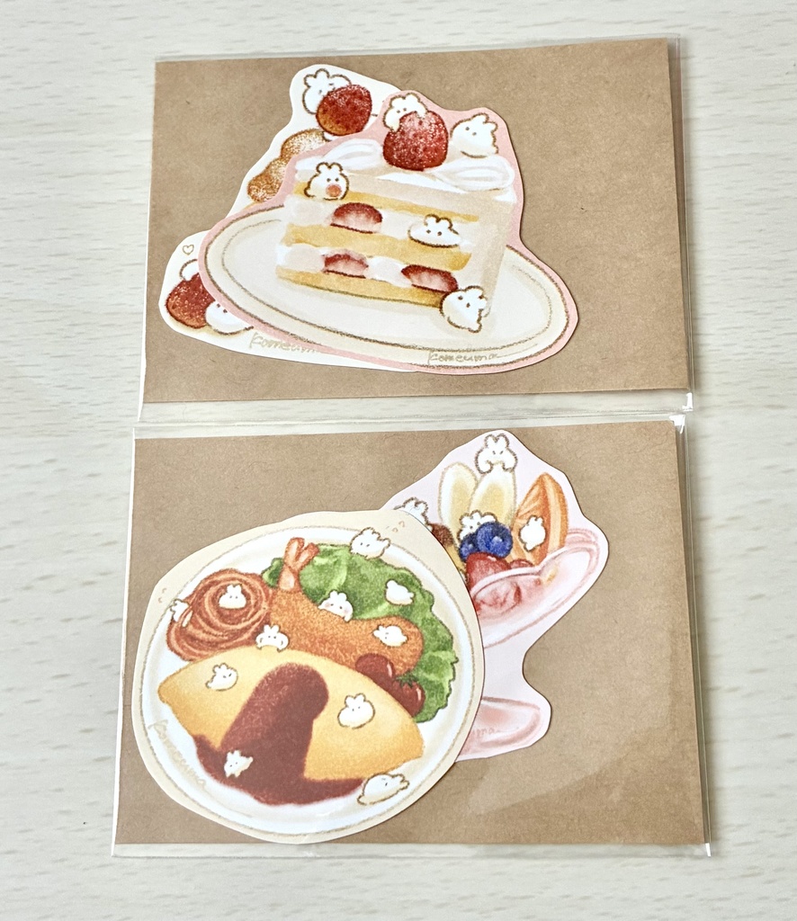 ステッカー2枚セット 各種