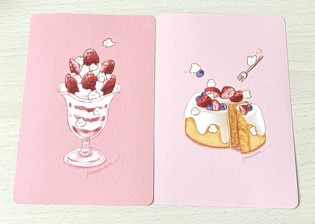 Komeuma ポストカード　各種