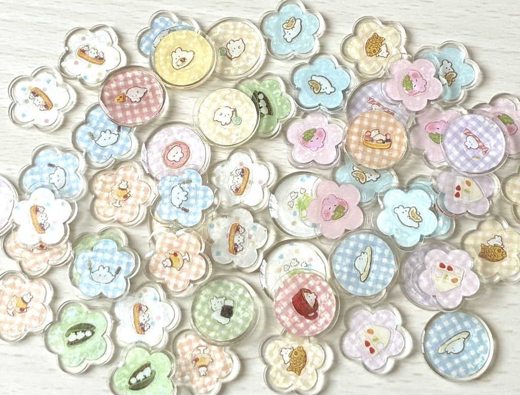 おはじき風シールver2