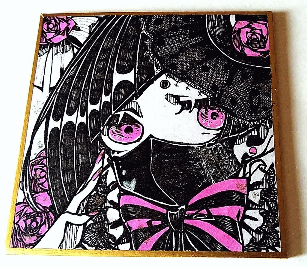 ☆*オリジナルミニ色紙*:｡✡