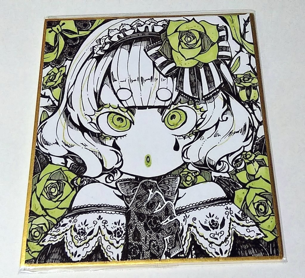 オリジナル色紙𓈒𓂂✧︎⡱