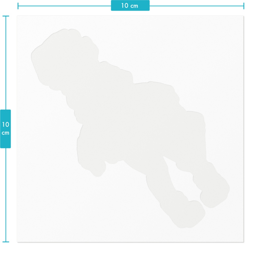 ウラルくんちゃんステッカー(冬モード)
