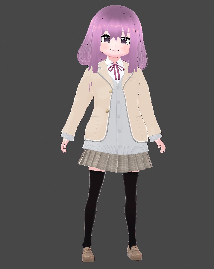 オリジナル3Dモデル】ぴのこ