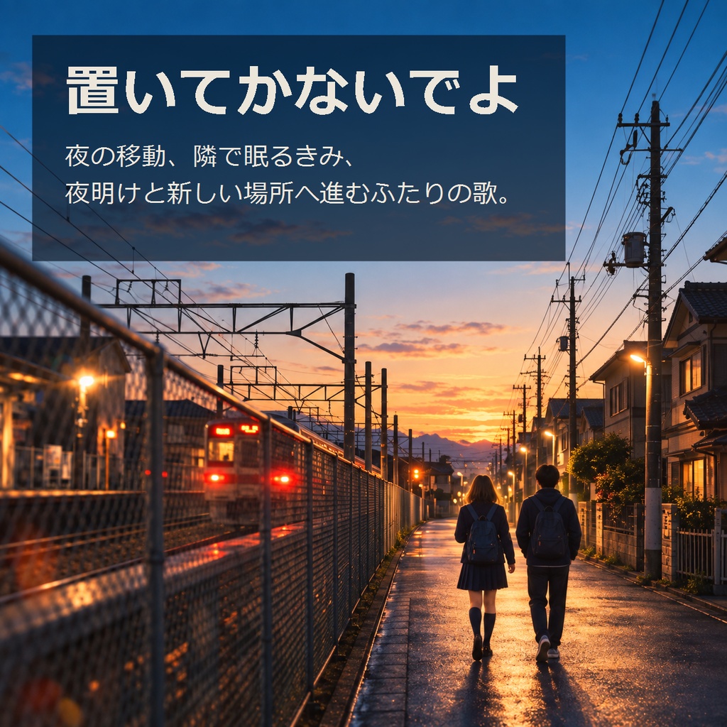 置いてかないでよ