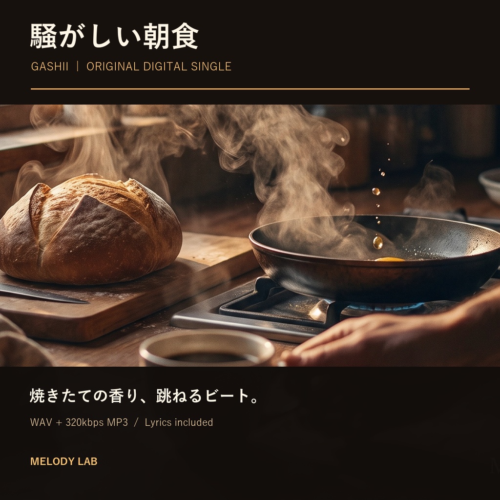騒がしい朝食