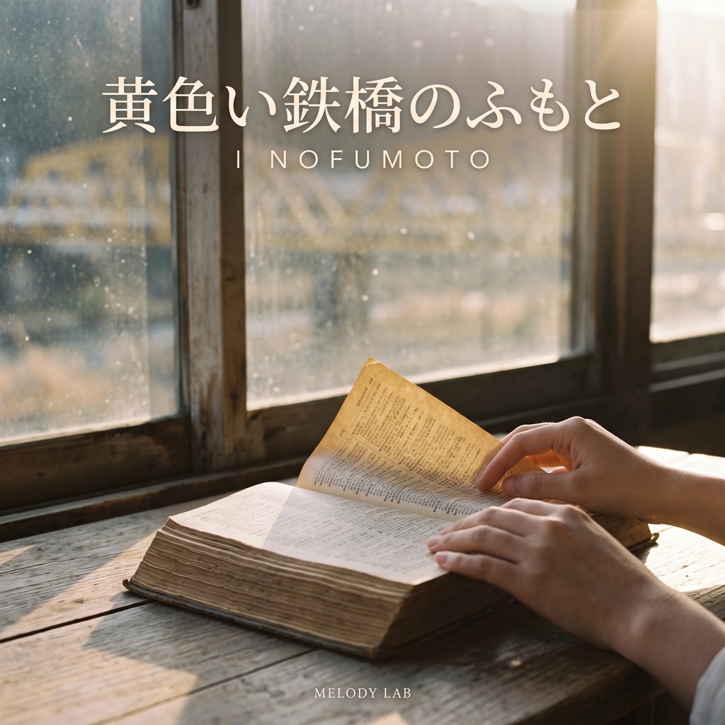 黄色い鉄橋のふもと