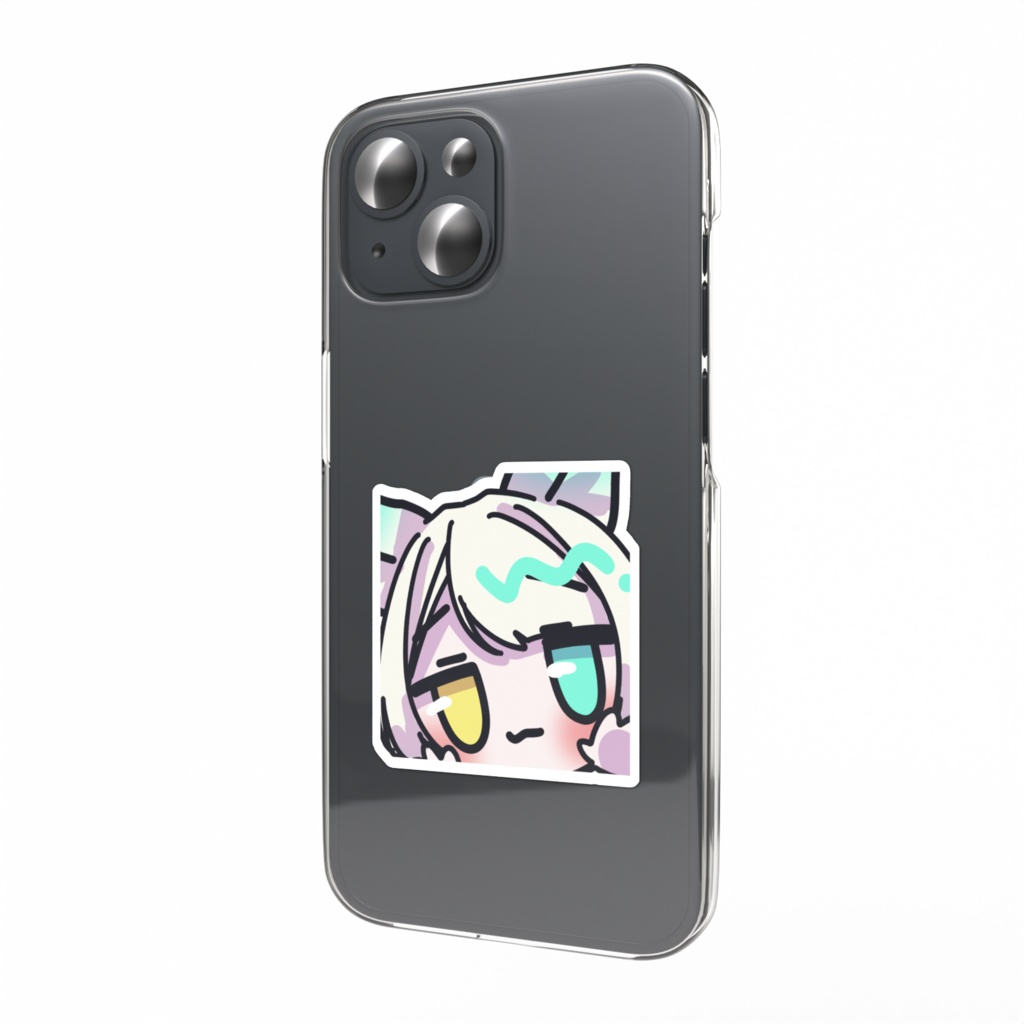 稲荷るゐ　スマホステッカー　ばあ！