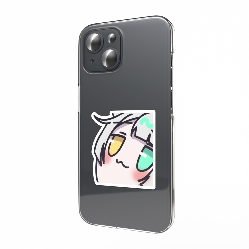 稲荷るゐ スマホステッカー ぬん!