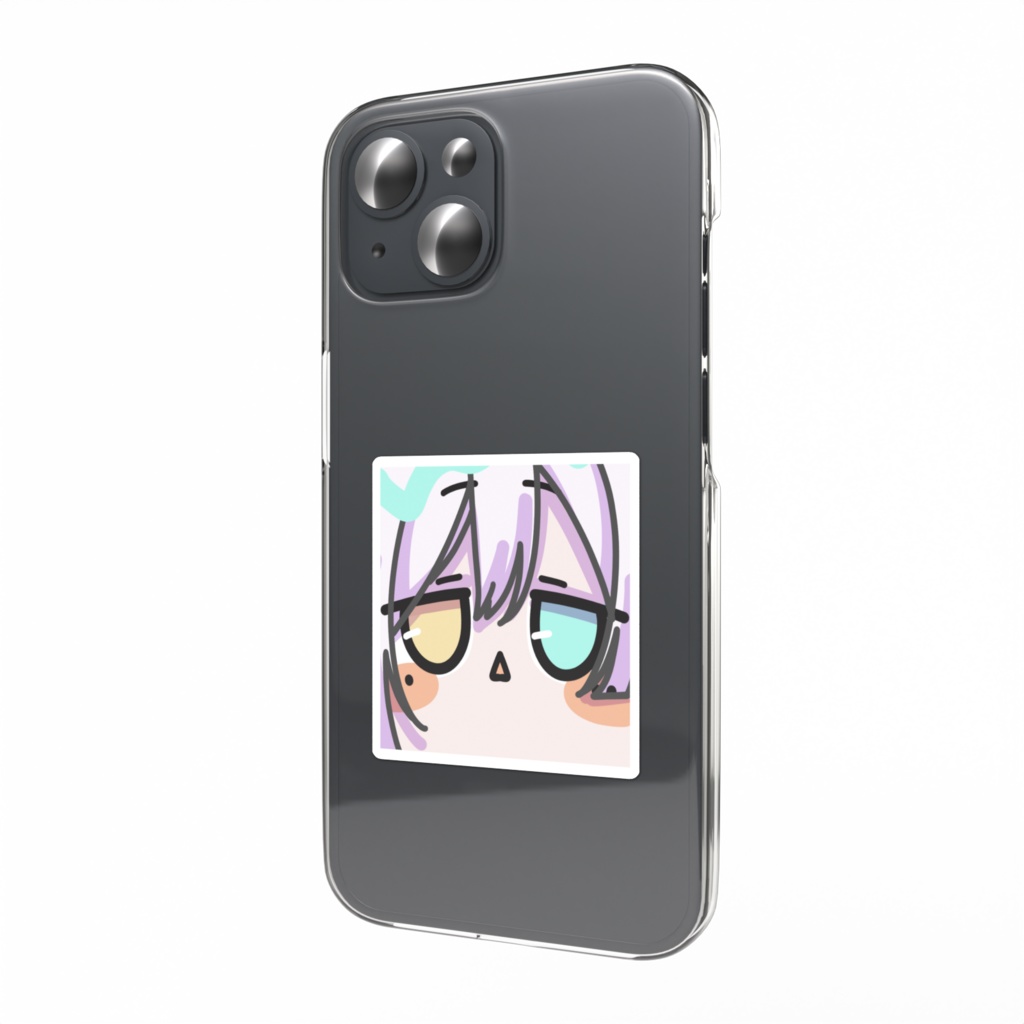 稲荷るゐ　スマホステッカー　ぽ