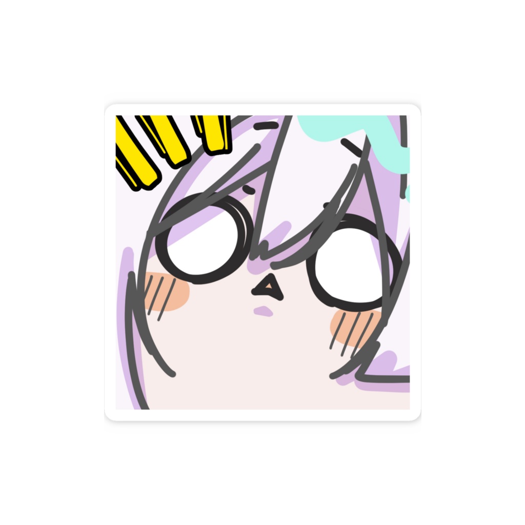 稲荷るゐ スマホステッカー え