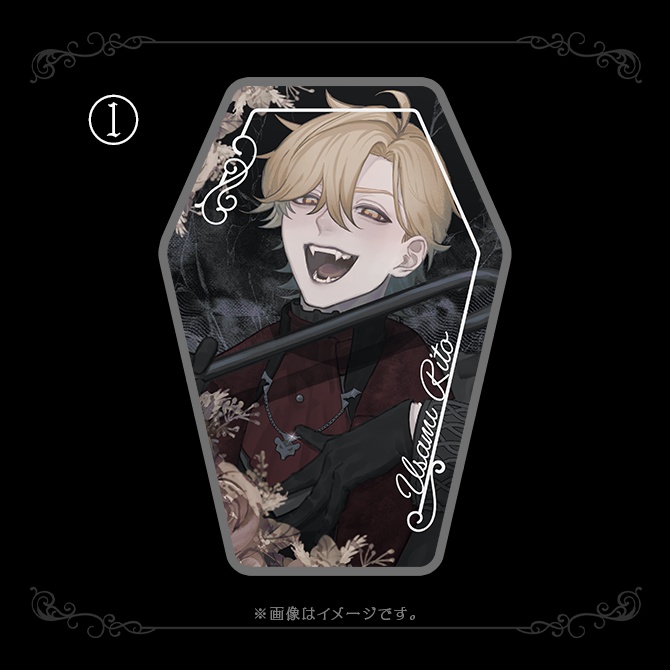 【にじそ11】棺桶アクリルブロック