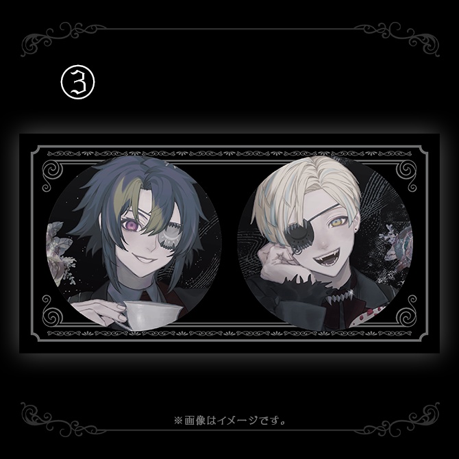 【にじそ11】ホロ加工缶バッジセット